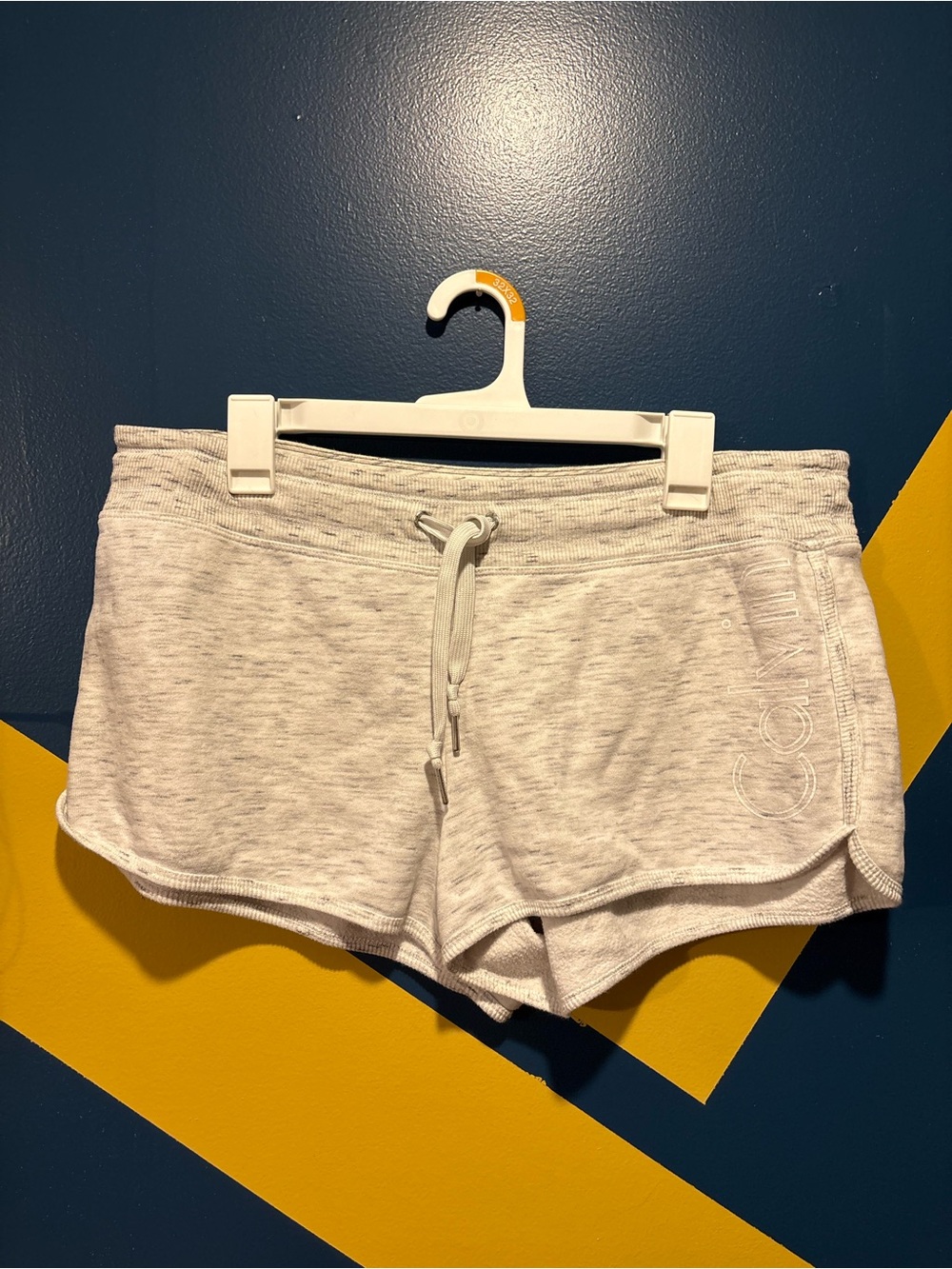 Calvin Klein Light Heather Gray Lounge Shorts NWOT